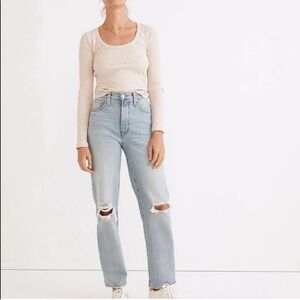 NWT Madewell The Perfect Vintage Straight Jean